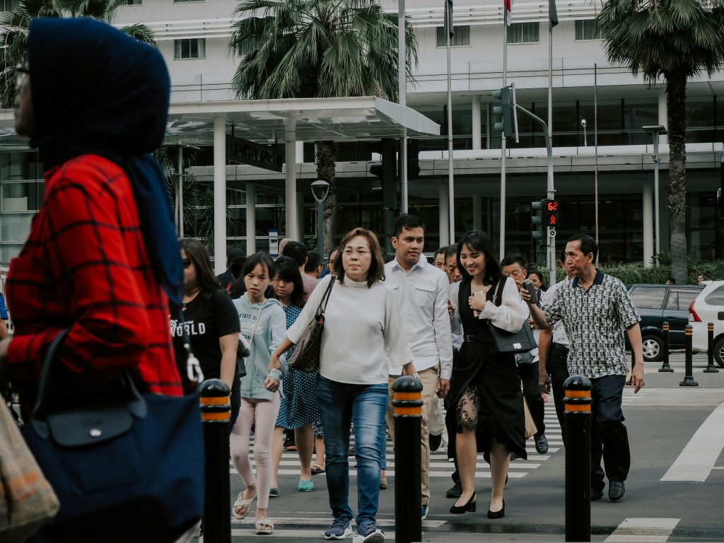 Pekerja di Jakarta